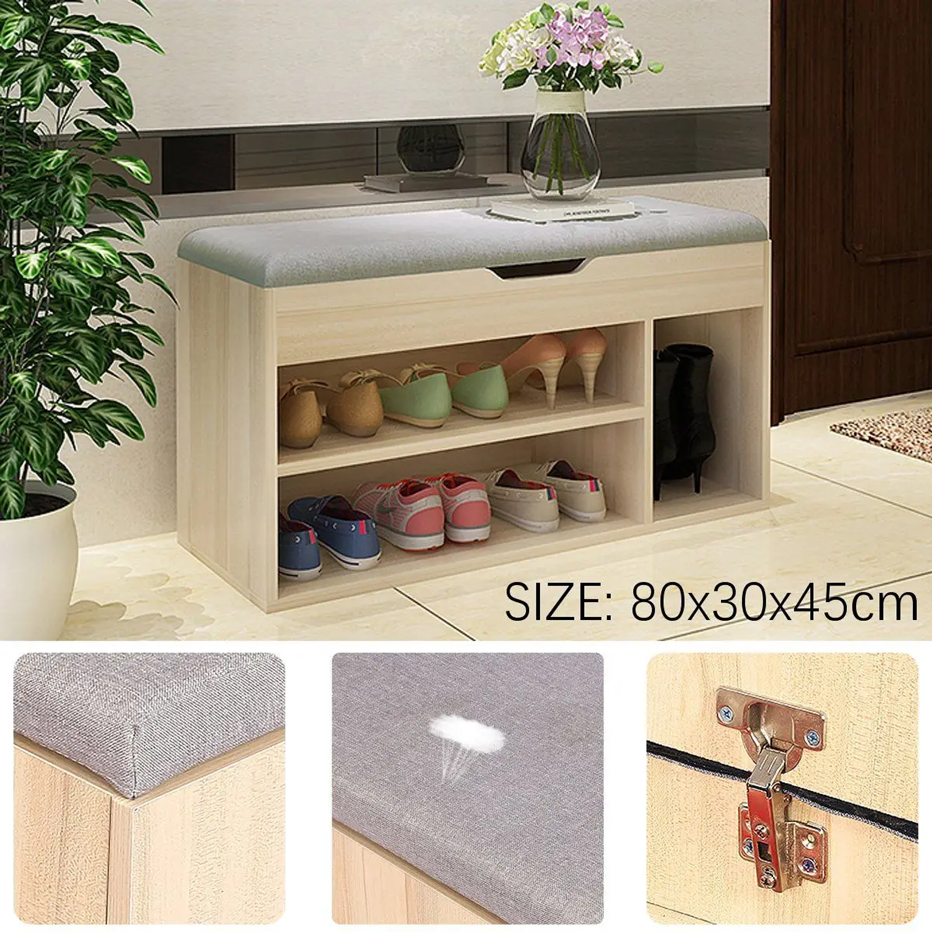 Organizador Banca Zapatero 3 Cajones 4