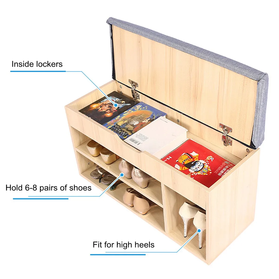 Organizador Banca Zapatero 3 Cajones 6