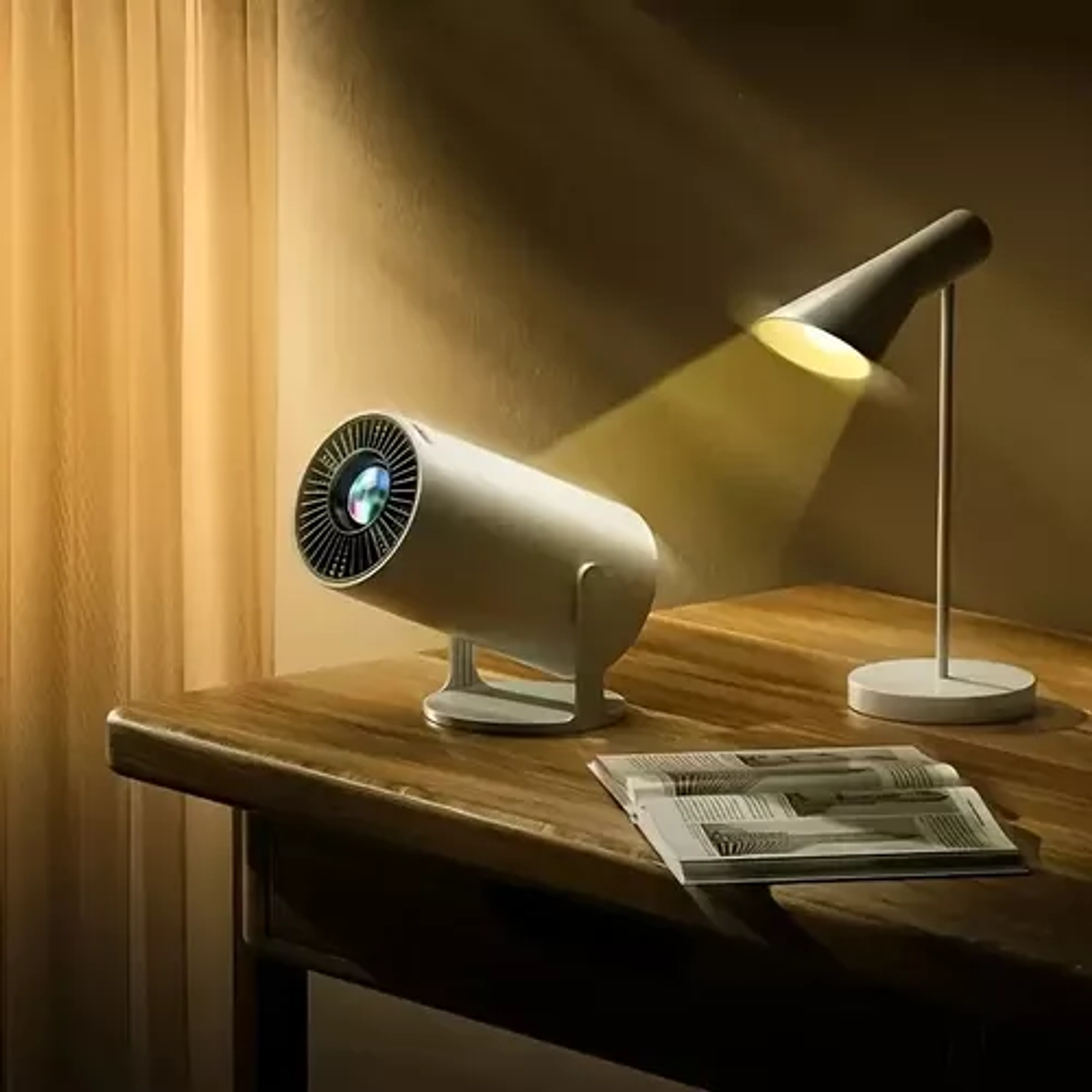 Mini Proyector Led Multimedia 4k Portátil Hd Android Wifi 6