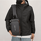 Bolso De Hombro Cruzado Para Hombre, Mochila Usb Pequeña - Miniatura 2