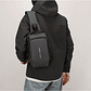 Bolso De Hombro Cruzado Para Hombre, Mochila Usb Pequeña - Miniatura 3