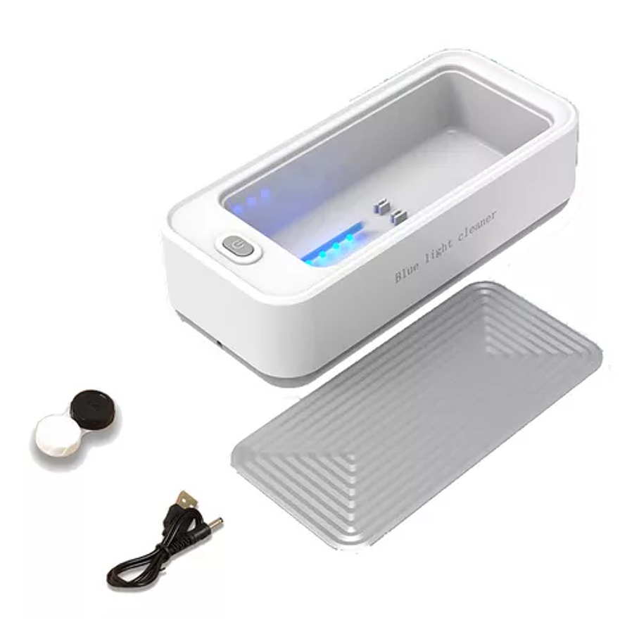 Limpiador Ultrasónico De Joya Lente Dentadura Recargable Usb 7
