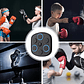 Maquina de Boxeo Para Niños y Adultos Guantes Fit Musica - Miniatura 4