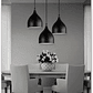 Lámpara Colgante Nórdica Moderna Luz 3 Cabezas  - Miniatura 4