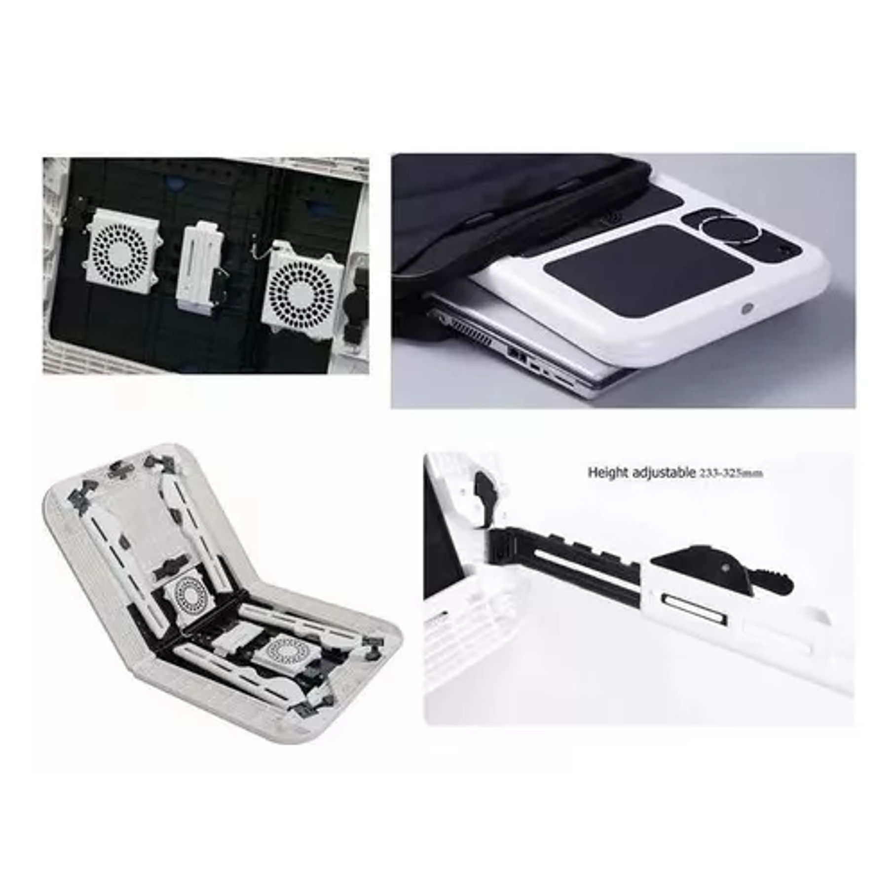 Mesa Portátil Notebook Doble Ventilador  4