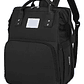 Mochila Panalera Cuna Impermeable Multifunción Bebe Viaje - Miniatura 2