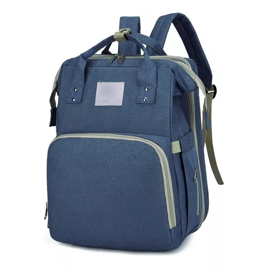 Mochila Panalera Cuna Impermeable Multifunción Bebe Viaje 4