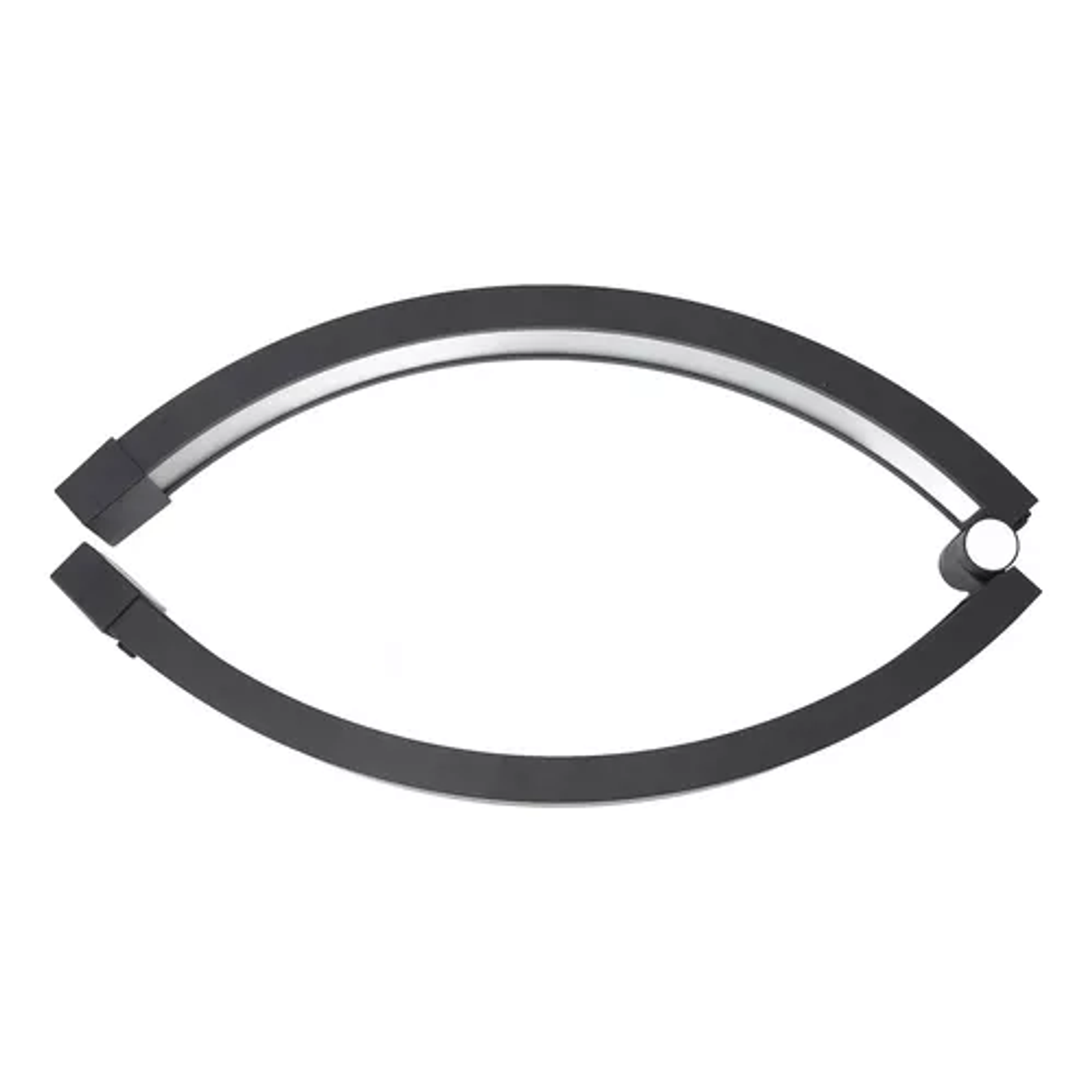 Lampara Led Media Luna Mesa Con Soporte Para Teléfono 3