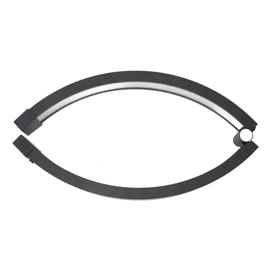 Lampara Led Media Luna Mesa Con Soporte Para Teléfono 3