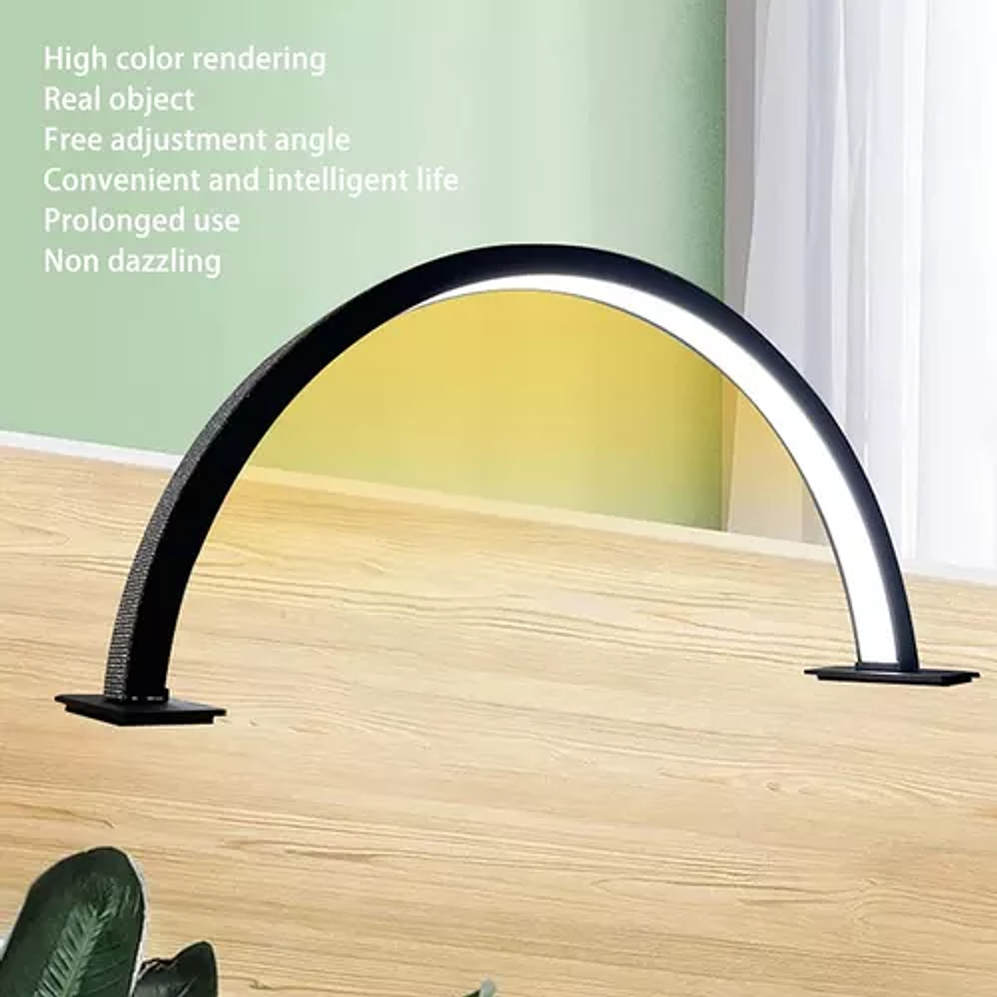 Lampara Luz De Escritorio Mesa Estetica Tatuaje Uñas 50w Led 4