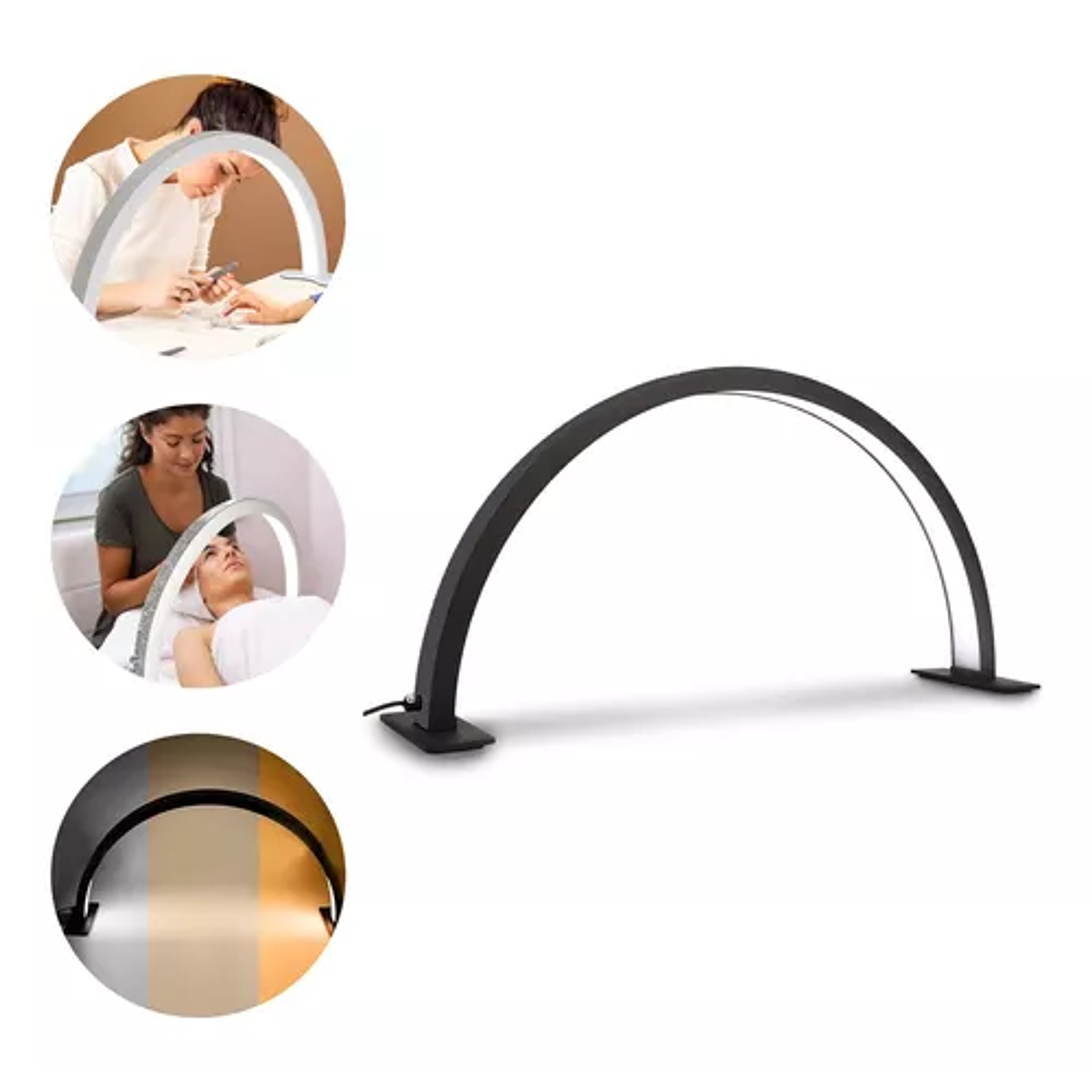 Lampara Luz De Escritorio Mesa Estetica Tatuaje Uñas 50w Led 1