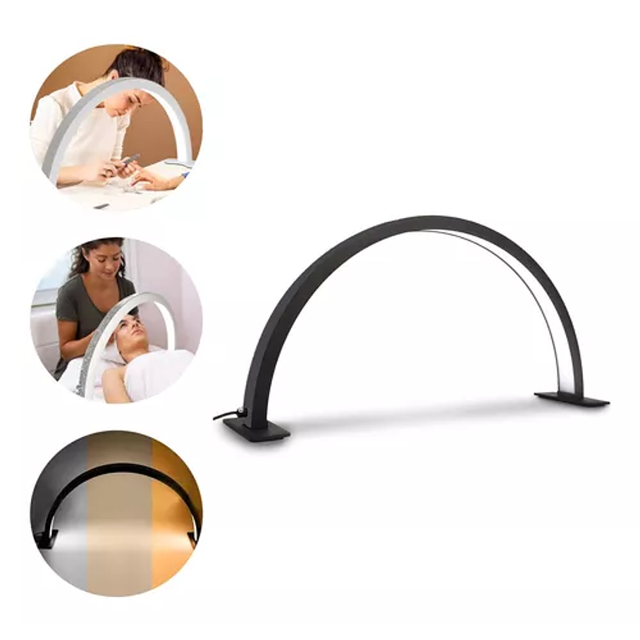Lampara Luz De Escritorio Mesa Estetica Tatuaje Uñas 50w Led 1