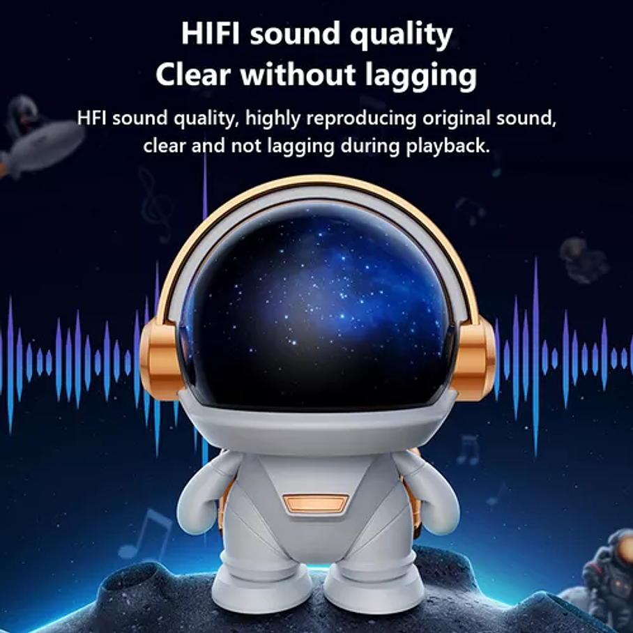 Altavoz B Astronaut Inalámbrico Bluetooth Portátil Mini Astronauta  5
