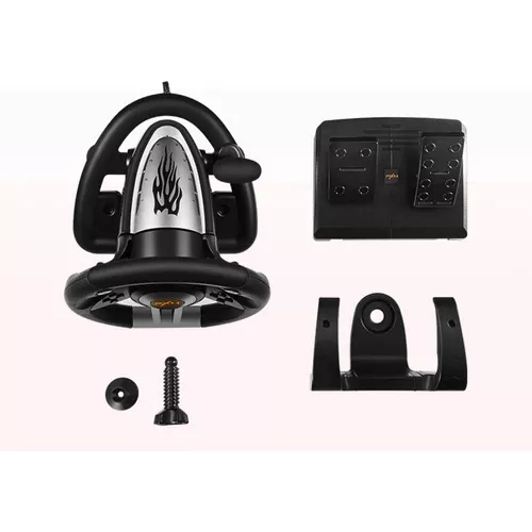 Volante De Juego V3 Pedales, Palanca Carreras Ps4 Xbox Pc 7