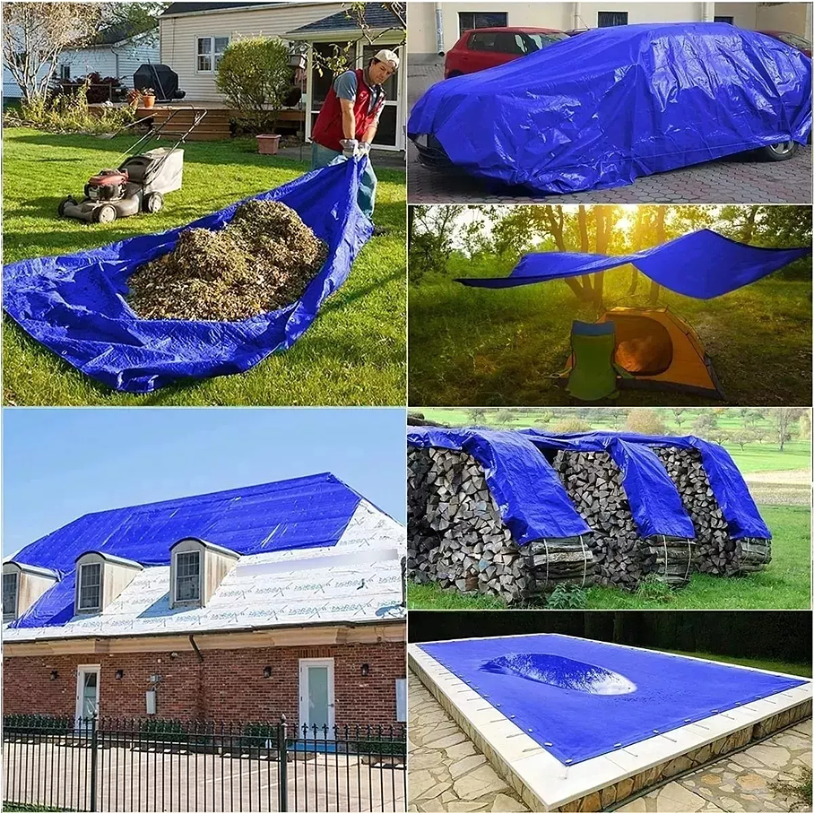Lona Pvc Carpa Multiuso Impermeable Máxima Calidad 3m X 4m 4