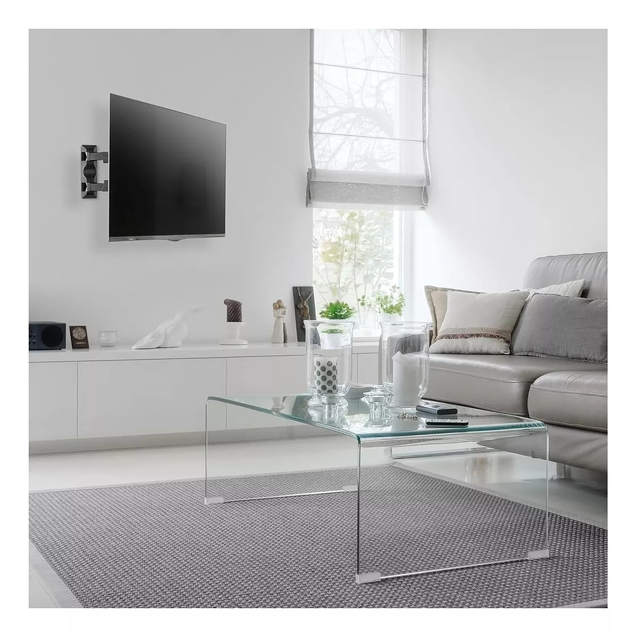 Soporte De Tv Base Televisor Giratoria Plegable 32 - 55 Negro 6