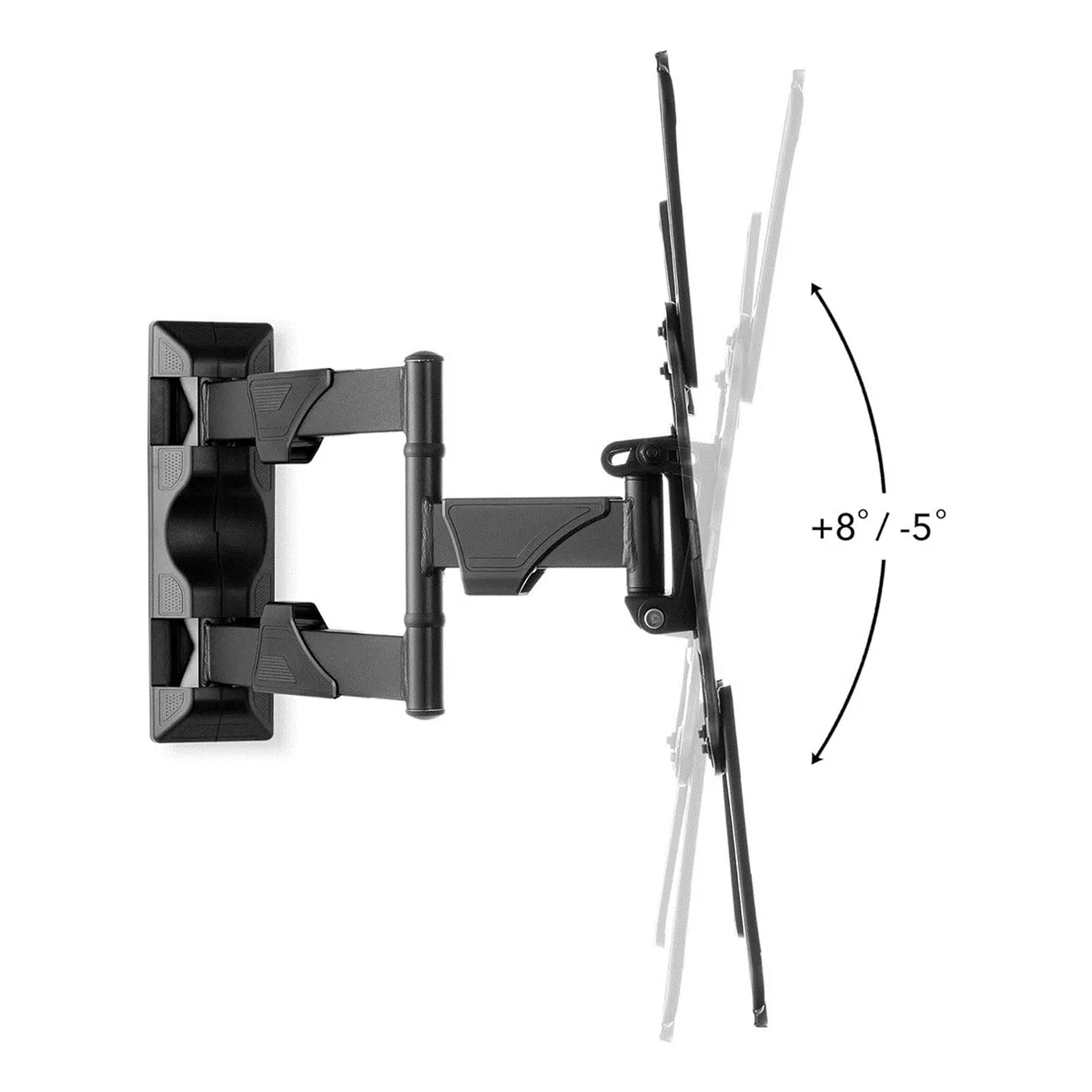 Soporte De Tv Base Televisor Giratoria Plegable 32 - 55 Negro 5