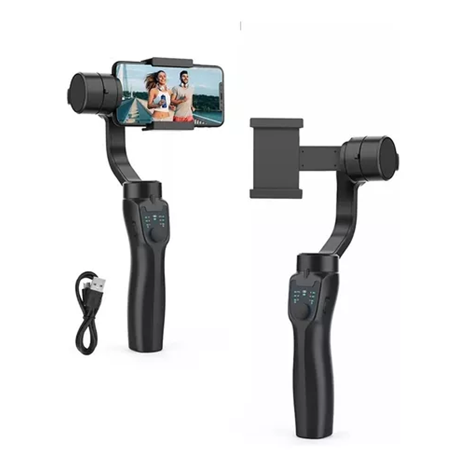 Estabilizador Gimbal 3 Axis Celular Steadycam iPhone Samsung Color Negro 2