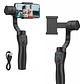 Estabilizador Gimbal 3 Axis Celular Steadycam iPhone Samsung Color Negro - Miniatura 2