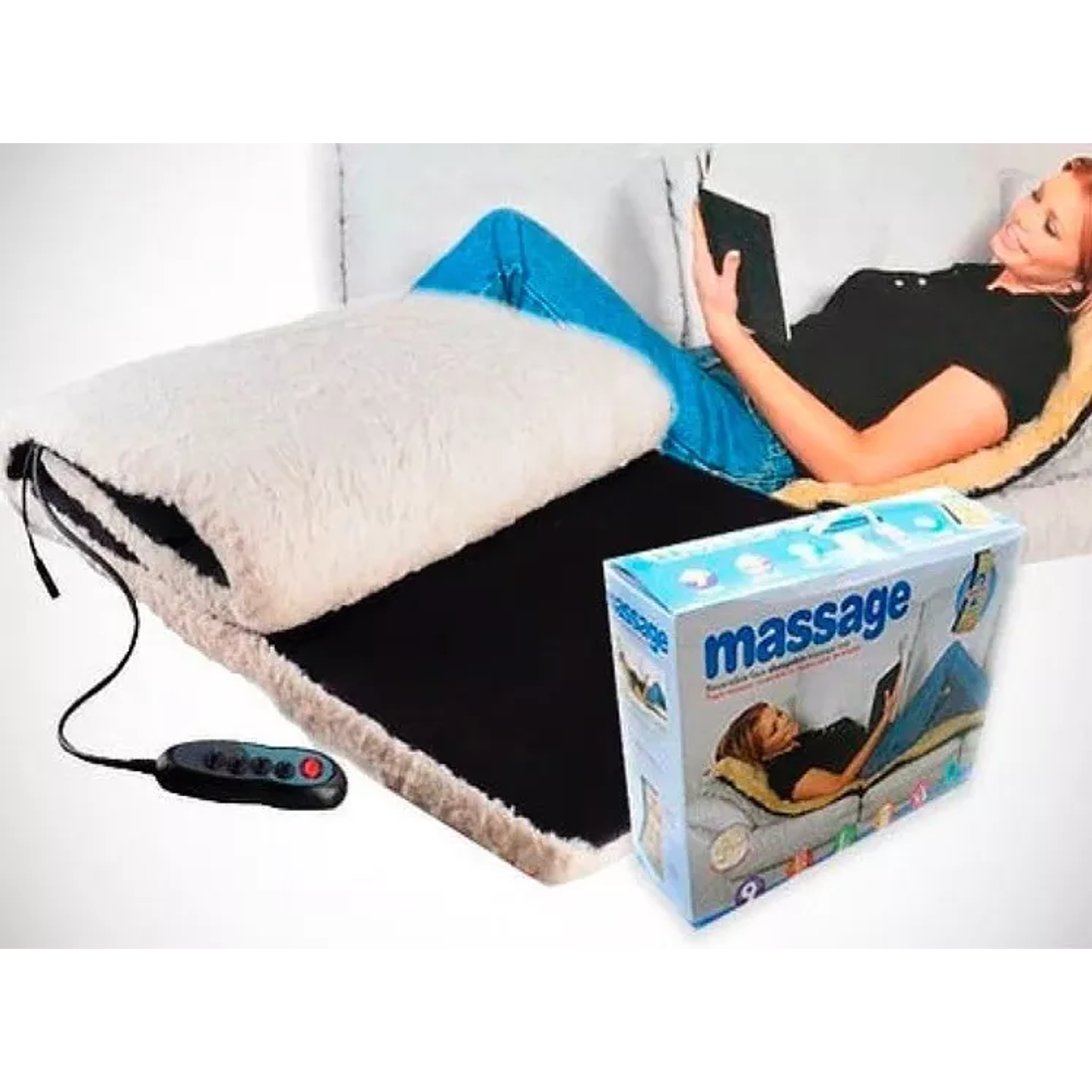 Colchonetas Masajeadora Masaje Portátil Chiporro Calefaccion 5
