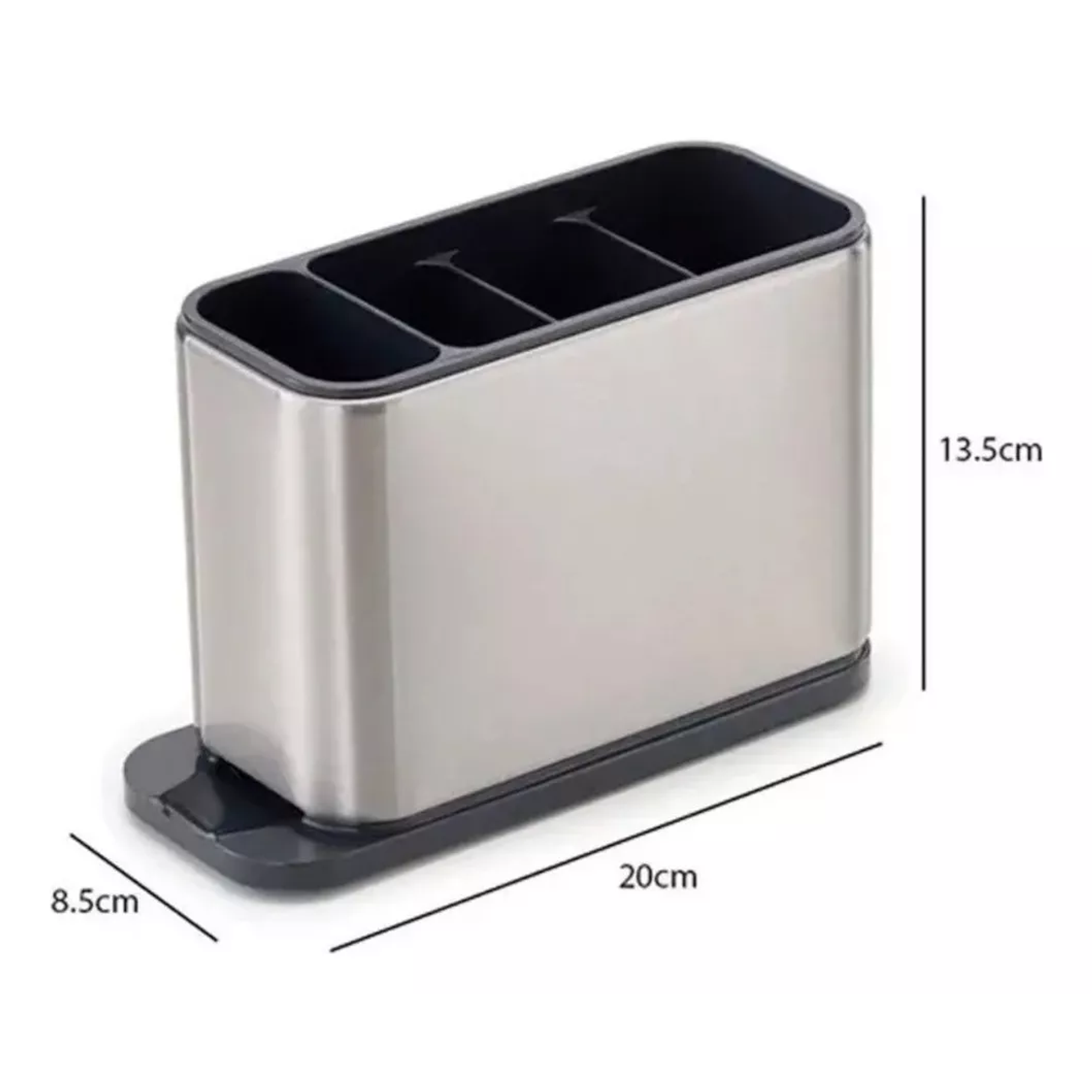 Escurridor De Cubiertos Utencilios Cocina Acero Inoxidable 3