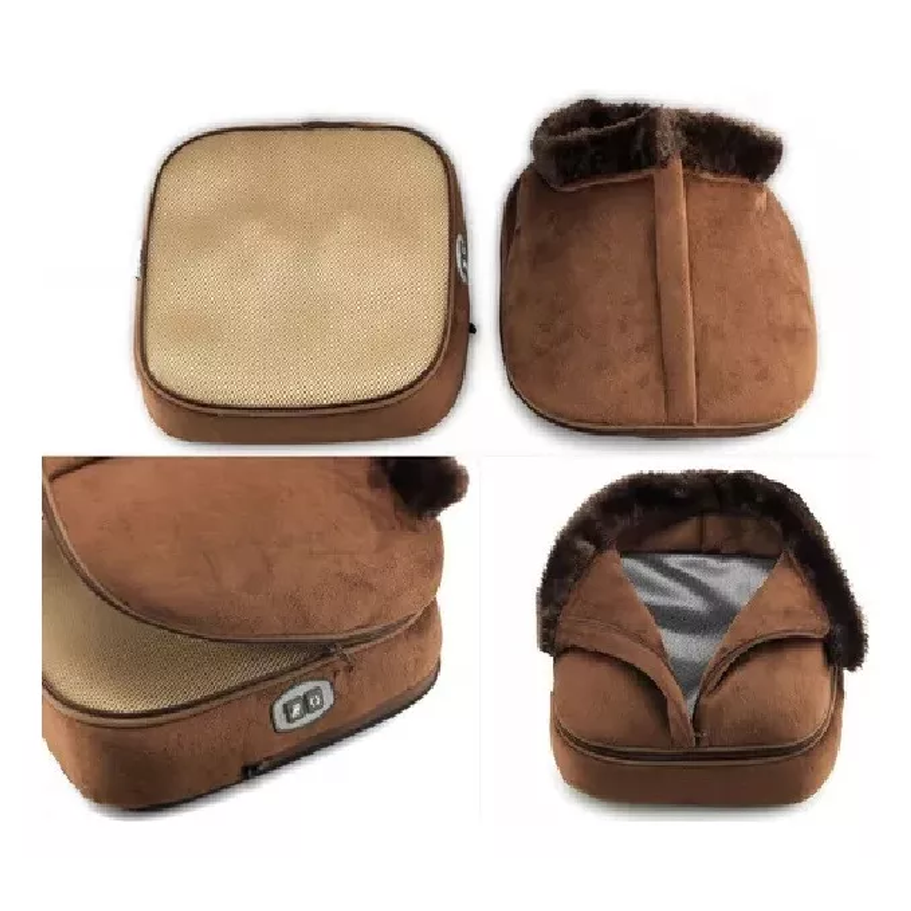 Bota Calefactor Calienta Masaje Pies Cuello Espalda Abdomen 1