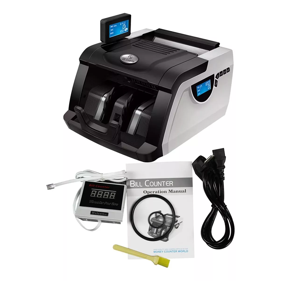 Maquina Contador Billetes Dinero Profesional Detector Uv Mg 2