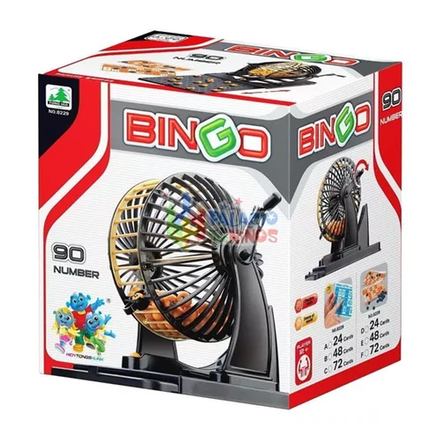 Juego De Bingo, Tarjetas, Juego De Mesa Reuniones Hogar 1