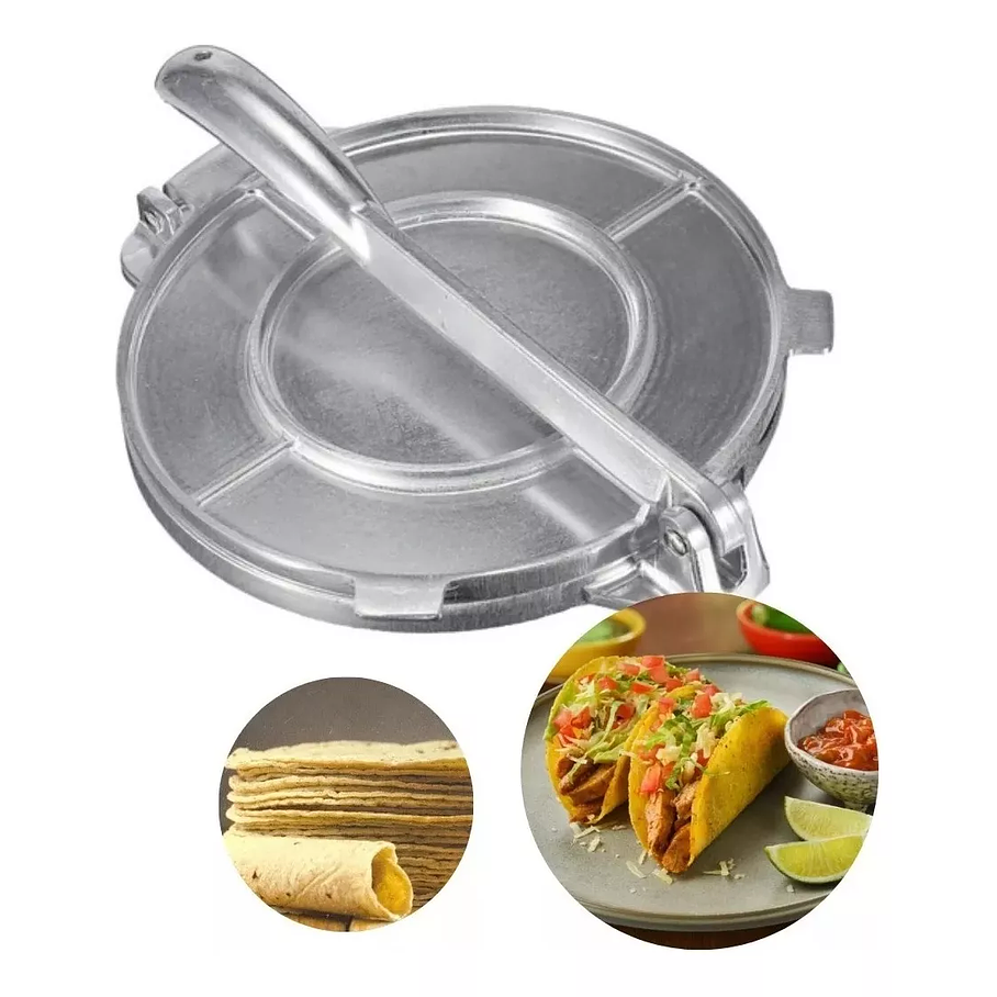 Prensa Para Tortillas Fajitas Patacones Masa Cocina 20 Cm Agregar a favoritos 1