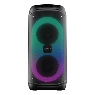 Parlante Karaoke Bluetooth Raptor 8x2 Con Micrófono Color Negro