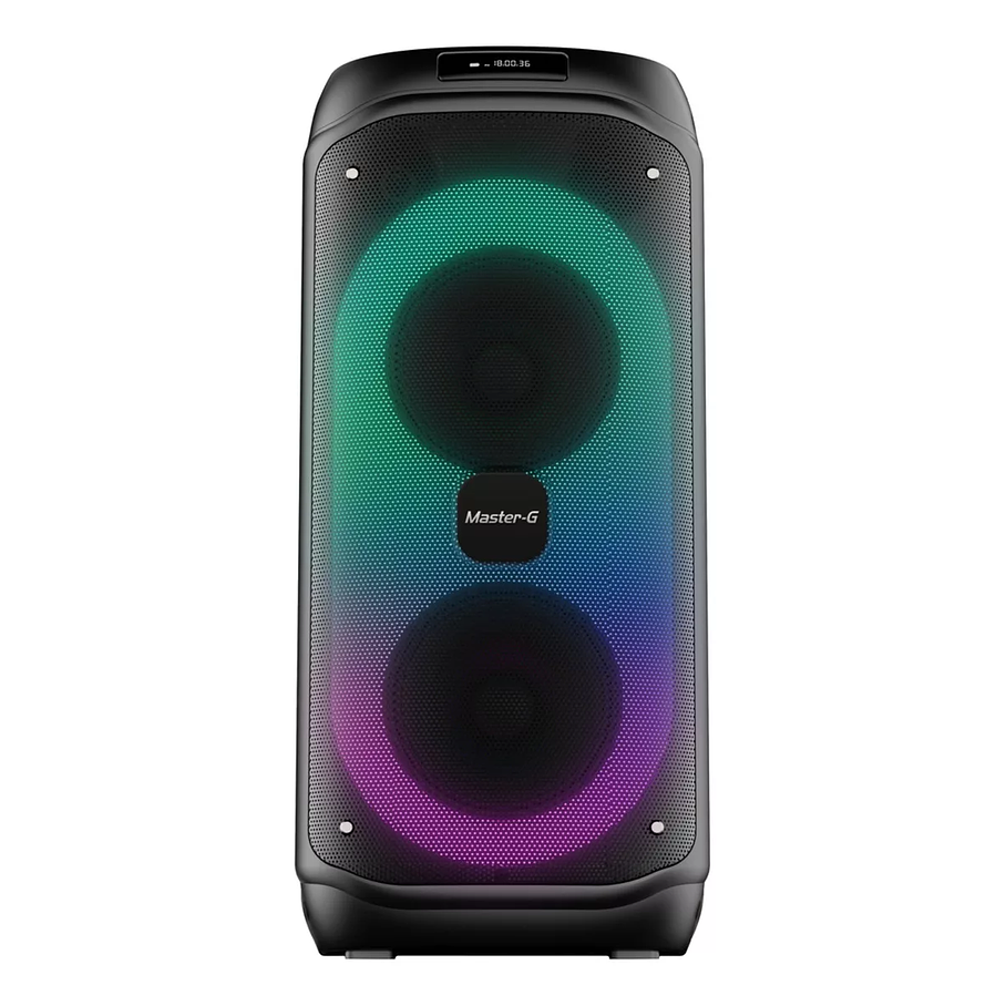 Parlante Karaoke Bluetooth Raptor 8x2 Con Micrófono Color Negro 1