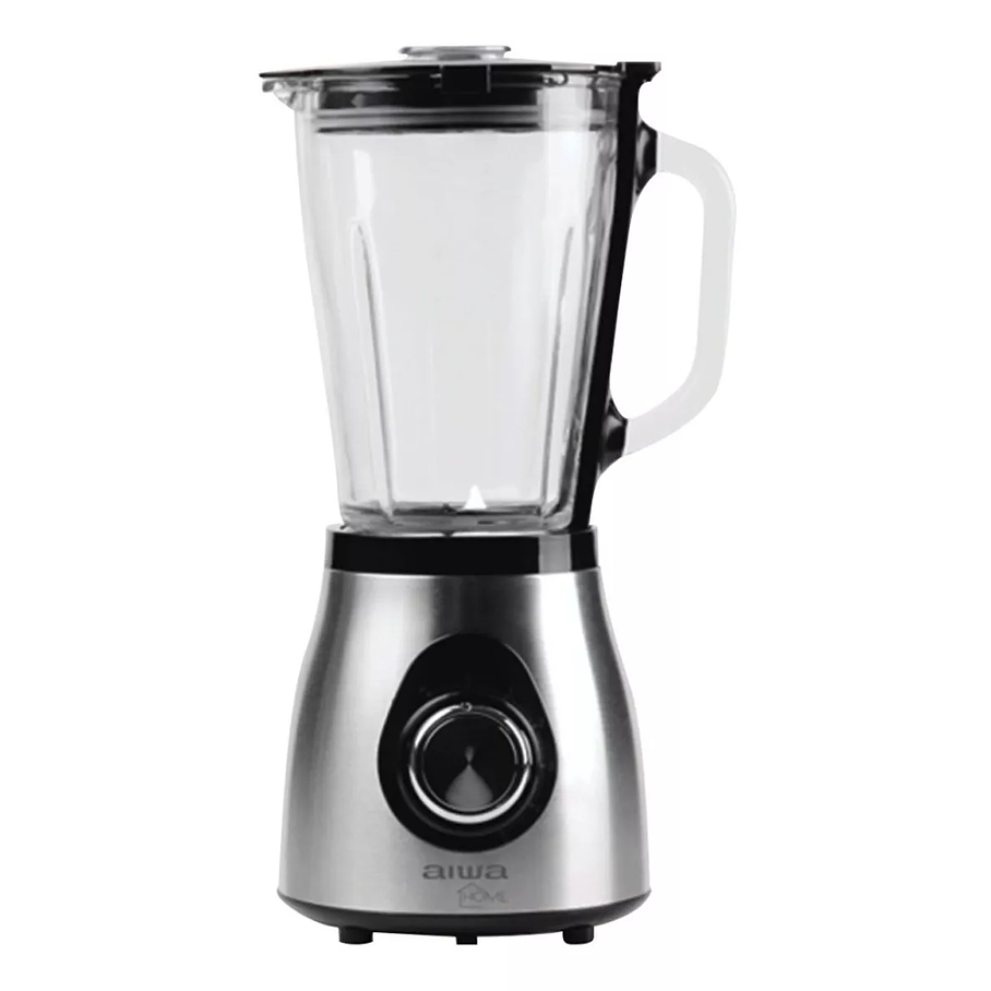 Licuadora De Pie Aiwa Acero Inoxidable 1.5l Pica Hielo 500w Color Gris 3