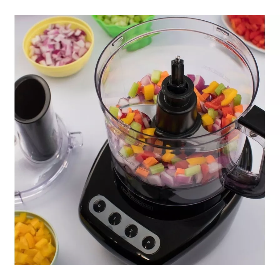 Procesadora De Alimentos Black+decker Fp4200 450w Negra 220v 3