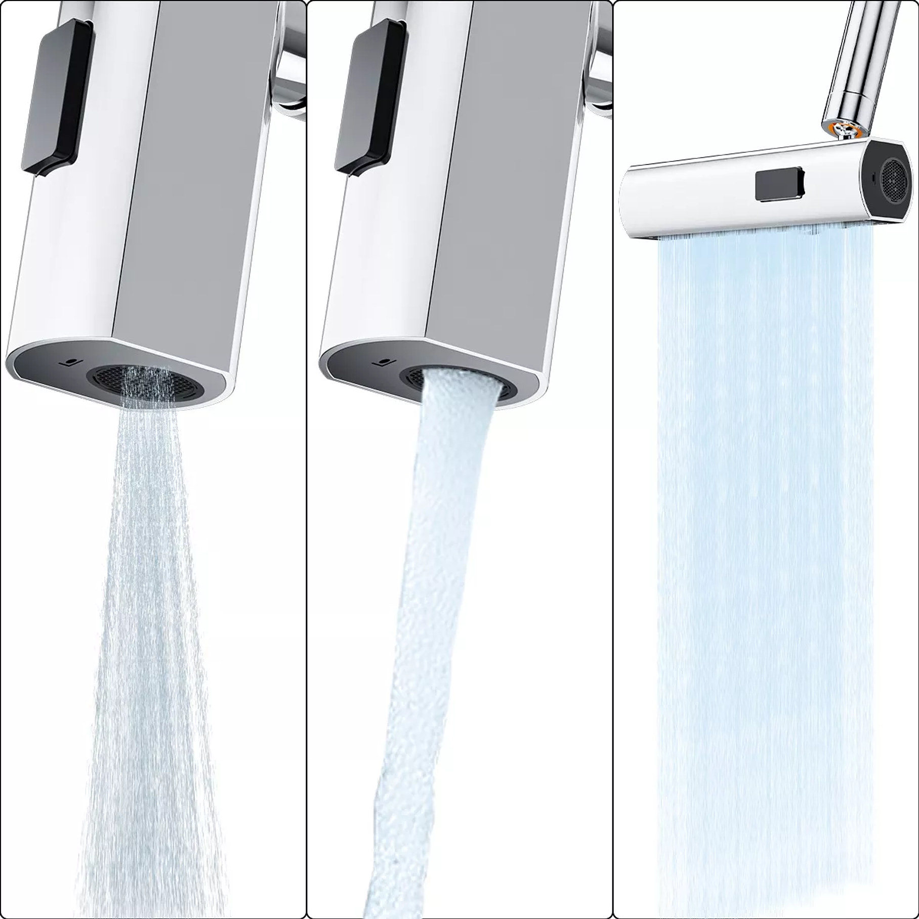 Extensor Llave Grifo Lavaplatos - Alta Presion 360° 4 Modos 2