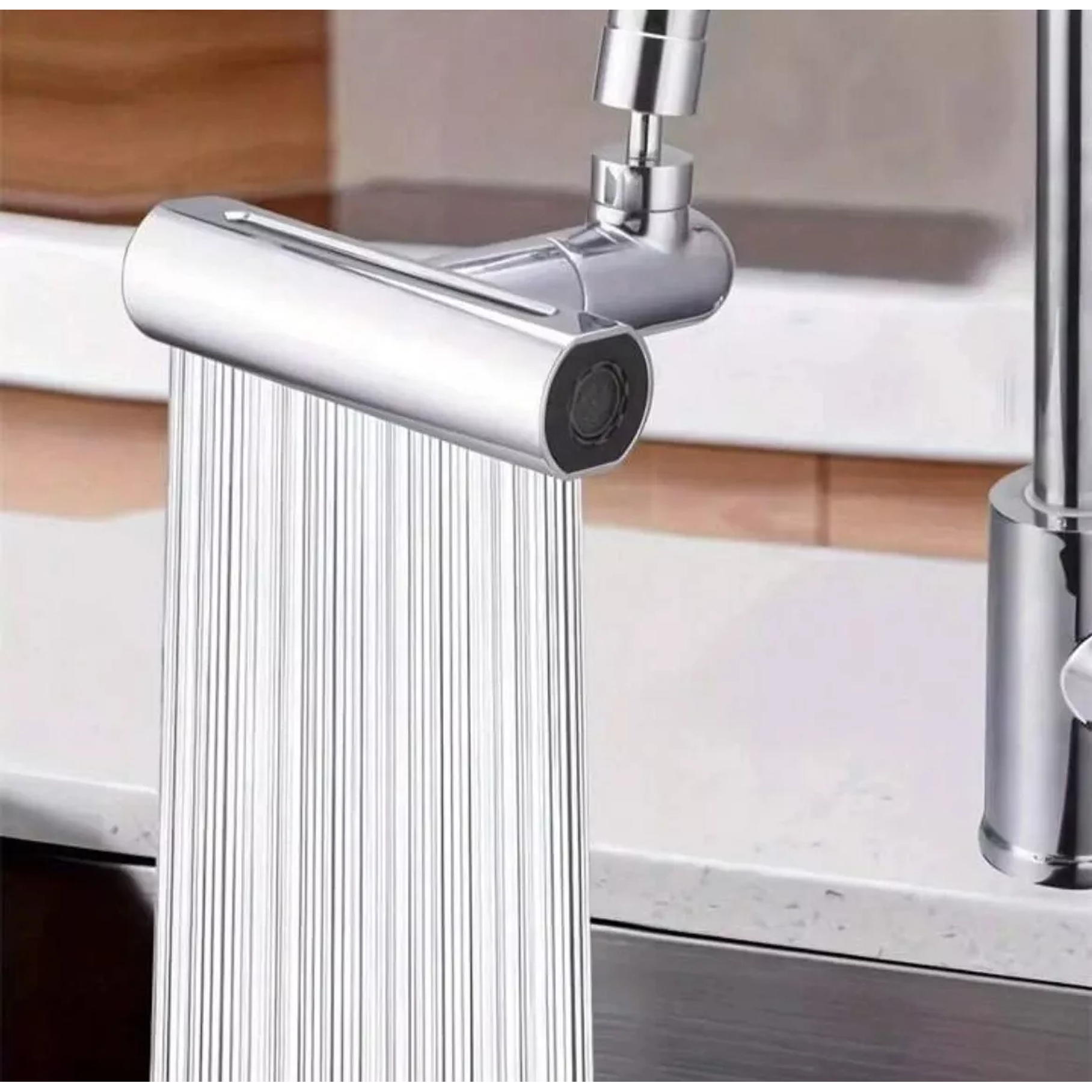 Extensor Llave Grifo Lavaplatos - Alta Presion 360° 4 Modos 8