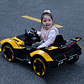 Carro Montable Eléctrico Lamborghini C/remoto Niños Navidad Color Amarillo - Miniatura 7