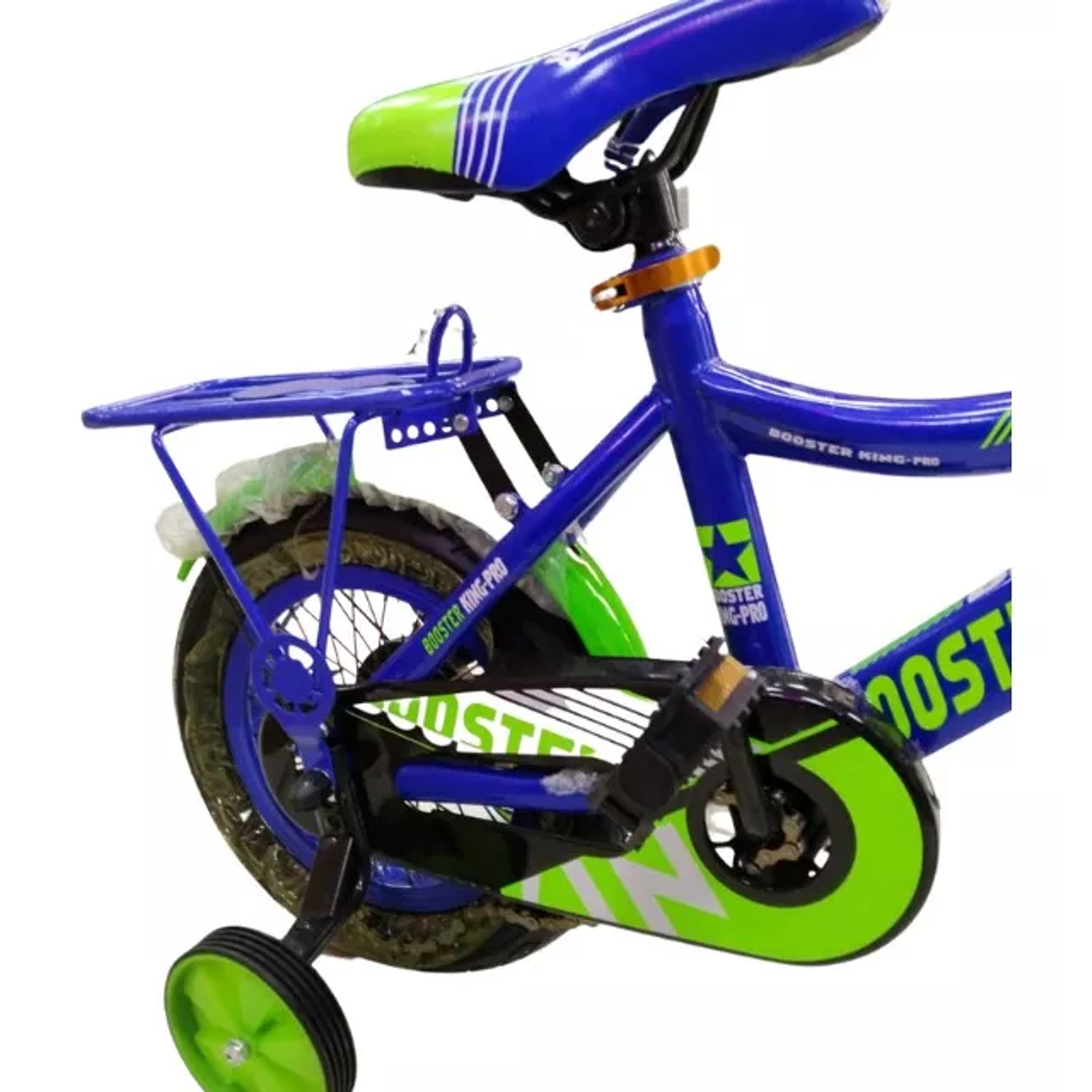Bicicleta Niños Paseo Booster King Aro 12 Ruedas De Ayuda 2