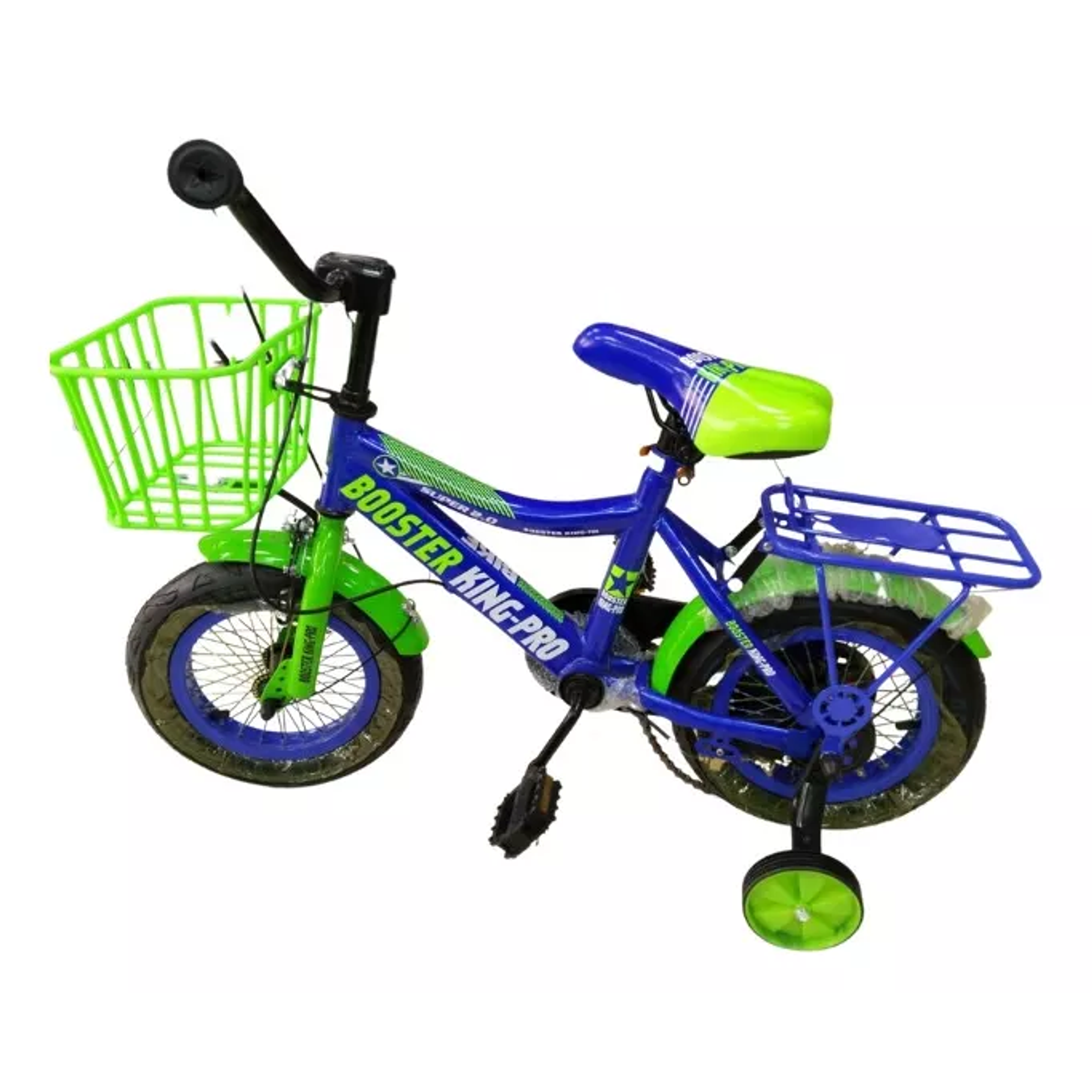 Bicicleta Niños Paseo Booster King Aro 12 Ruedas De Ayuda 3