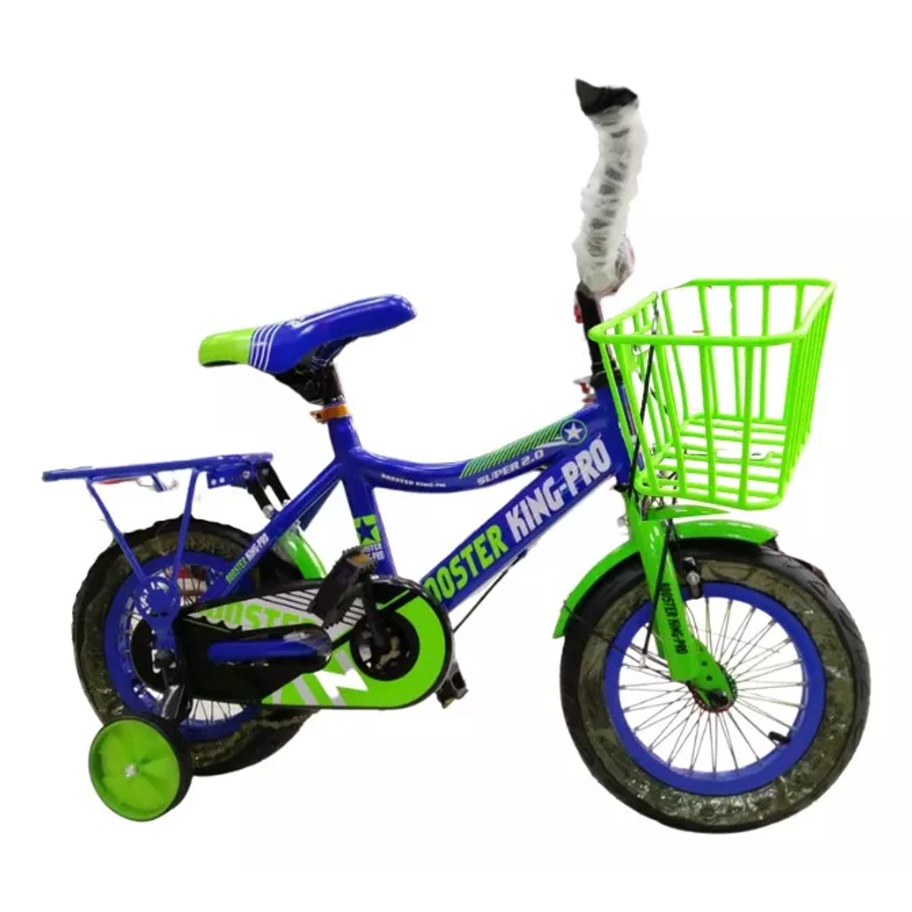 Bicicleta Niños Paseo Booster King Aro 12 Ruedas De Ayuda 1