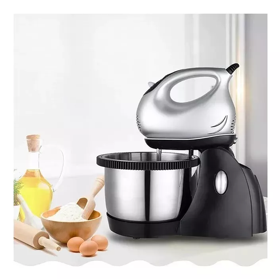 Batidora De Pedestal Mezcladora 2.5 Lts Raf R.6628 Acero Color Plateado Frecuencia 50hz/60hz 3