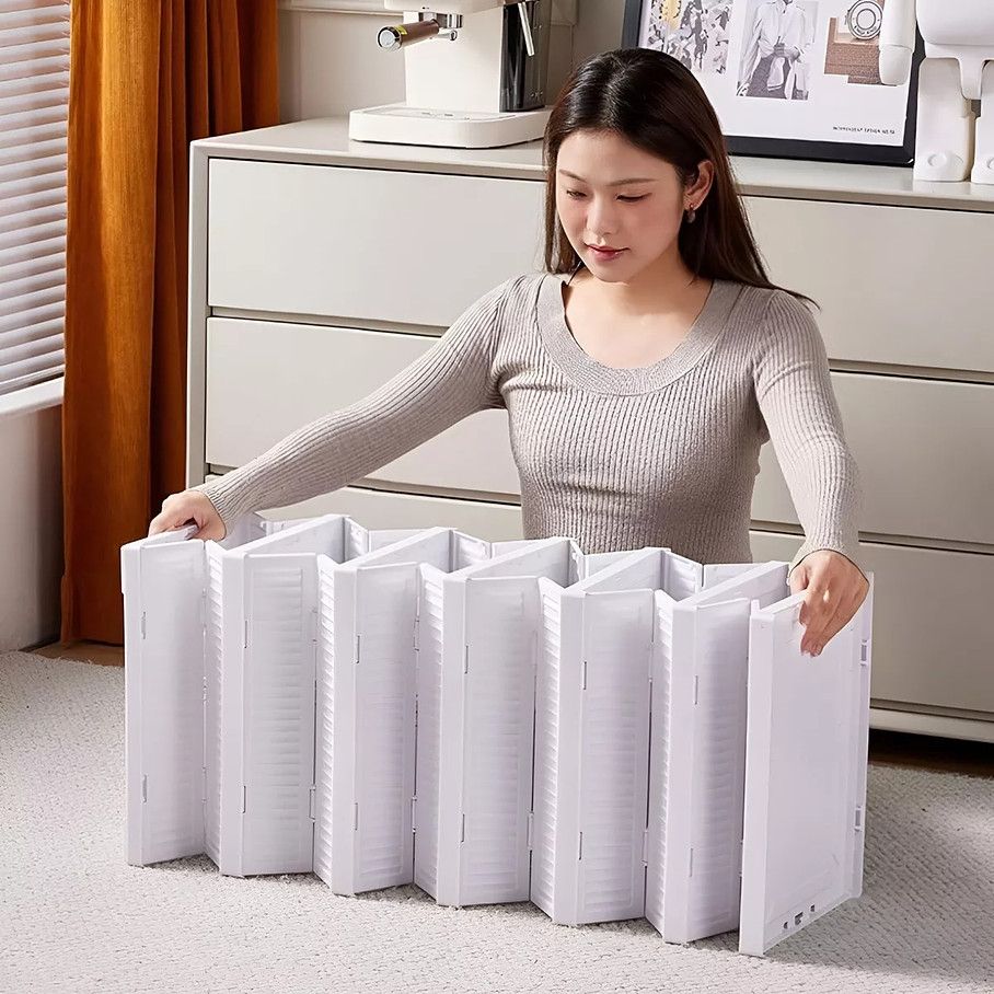 Zapatera Organizador Caja Apilable Para Zapatos 3 Niveles Color Blanco 2