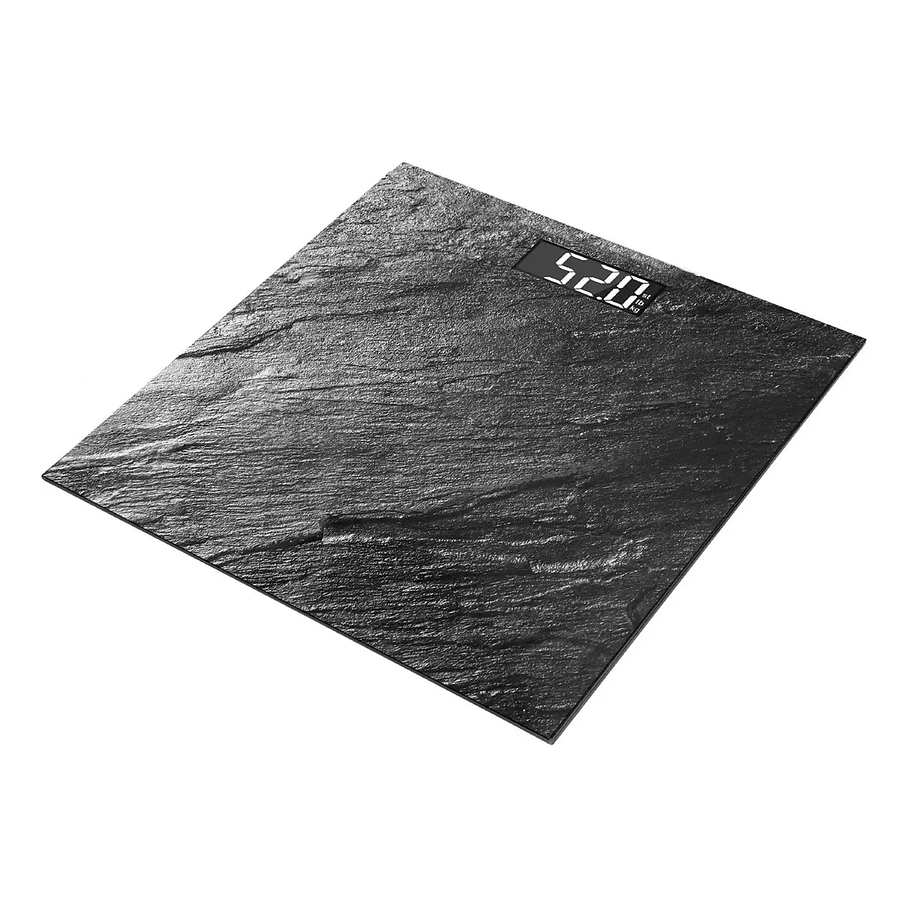 Balanza De Baño Báscula Digital Led Hasta 180kg Color Negro 1