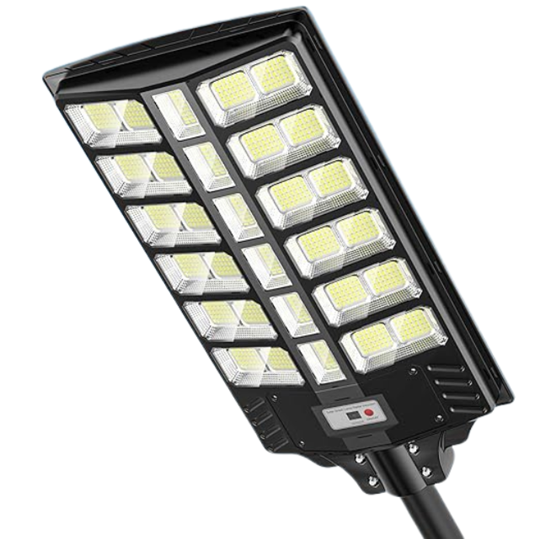 Foco Solar Posta 1800W Para Estacionamientos, Canchas, Calles, Patios, Muelle 1