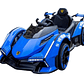 Carro Montable Electrico Tipo Lamborguini Para Niños - Miniatura 6