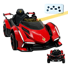 Carro Montable Electrico Tipo Lamborguini Para Niños 7