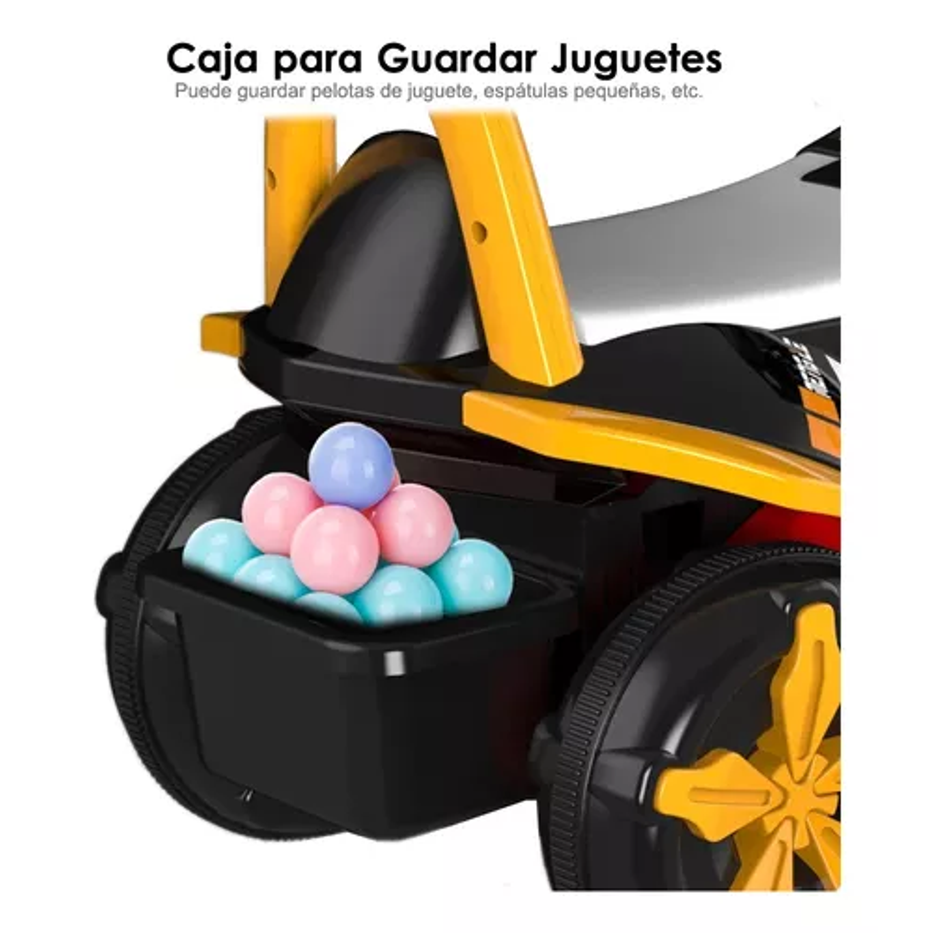Excavadora Eléctrica Montable Con Música Y Luces Para Niños  7