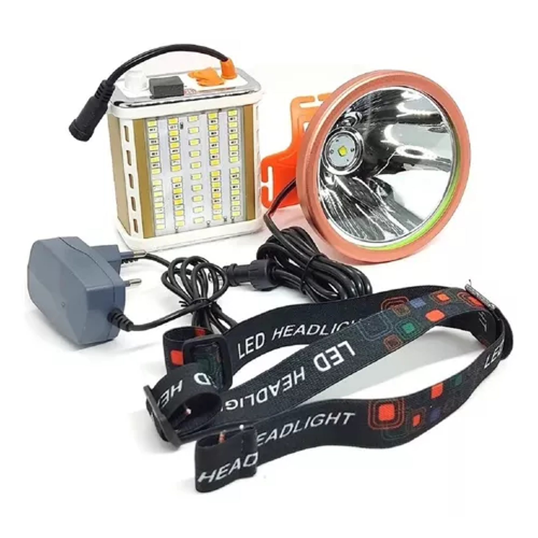 Foco Minero Recargable Led 800w 2