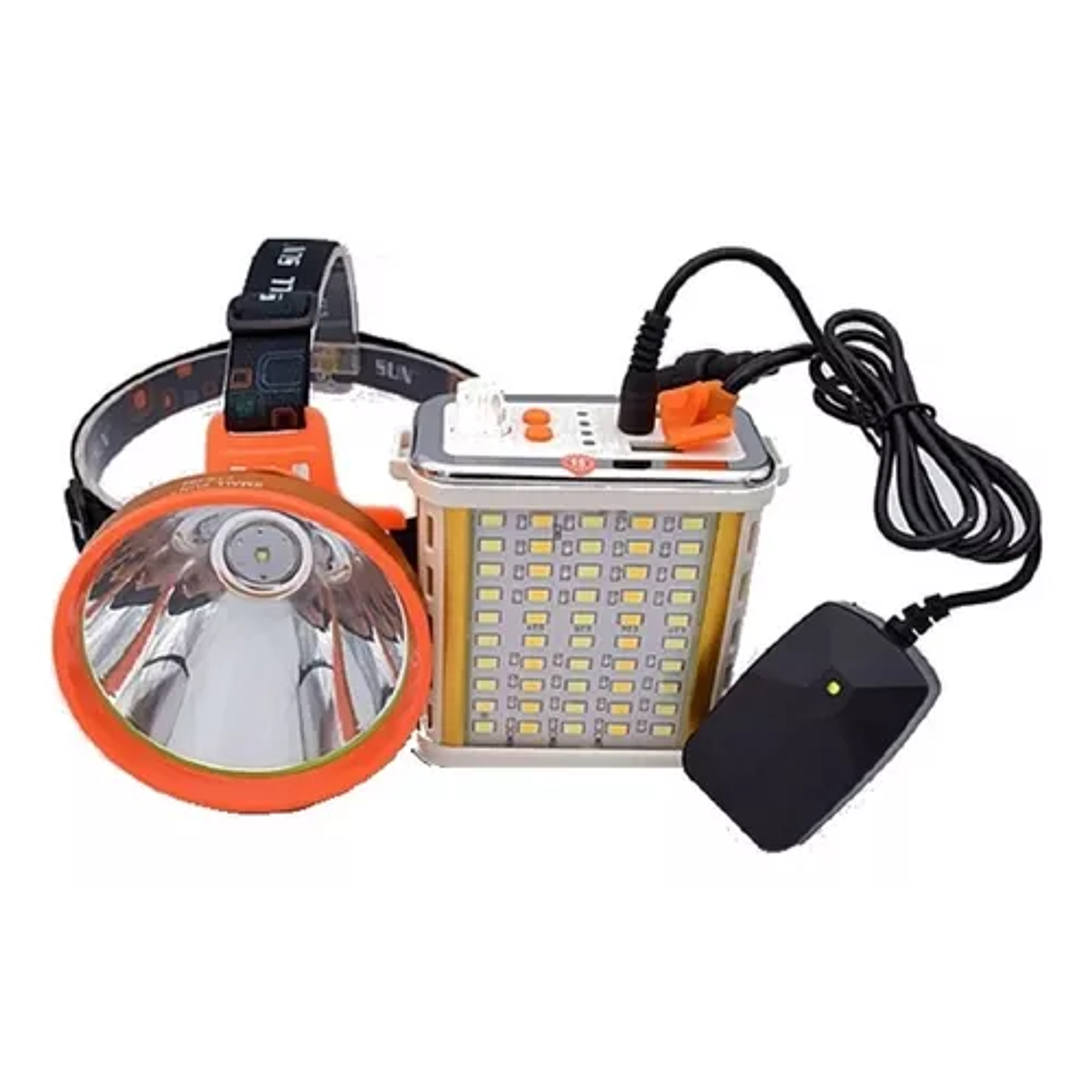 Foco Minero Recargable Led 800w 3
