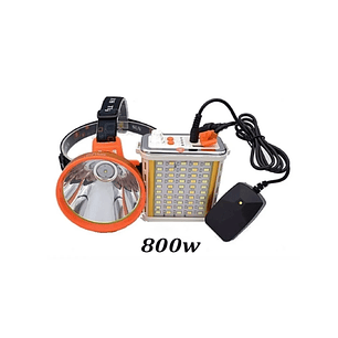 Foco Minero Recargable Led 800w