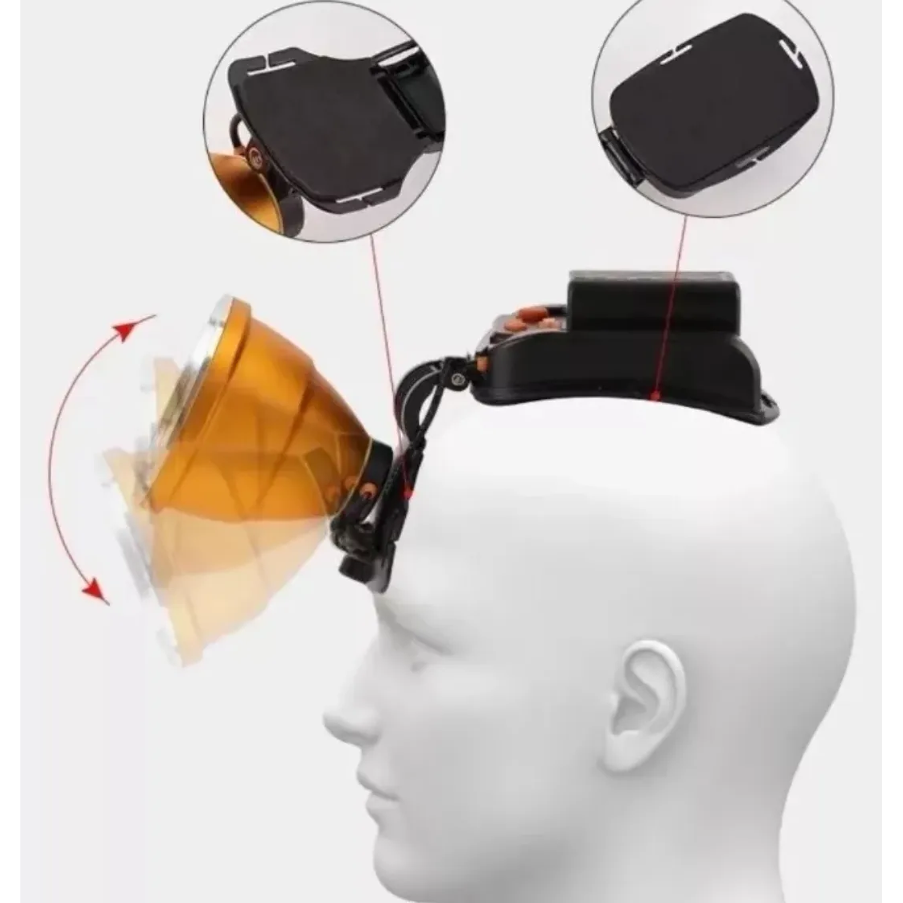 Foco Minero 800w Luz Blanca Largo Alcance 2